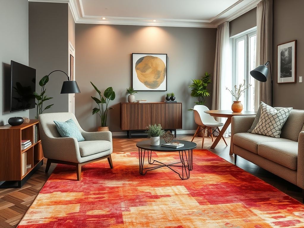 Dywan jako narzędzie podziału stref w mieszkaniu – praktyczne wskazówki i najczęstsze pułapki aranżacyjne img-responsive